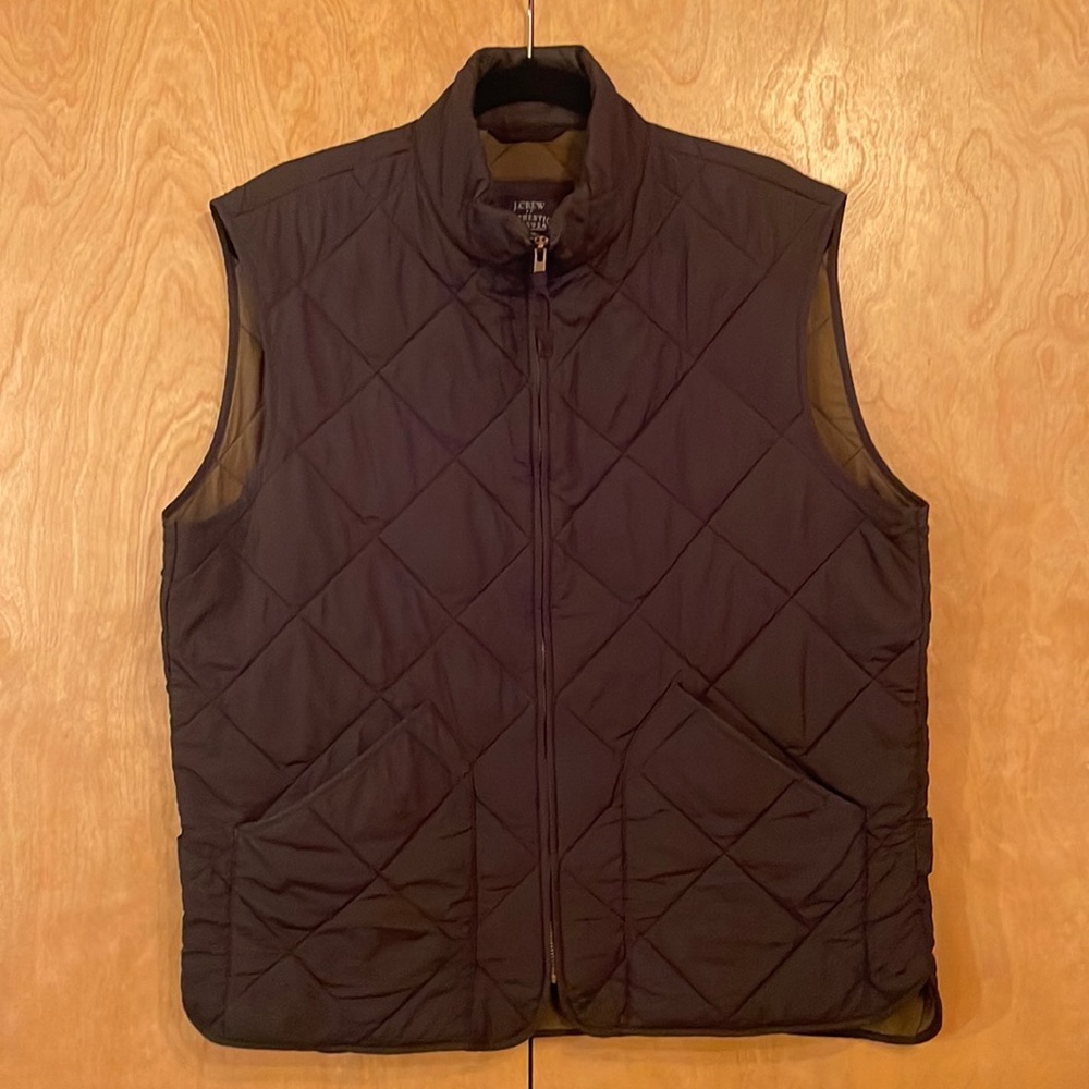 J. Crew Mercantile Quilted Vest - Men’s L